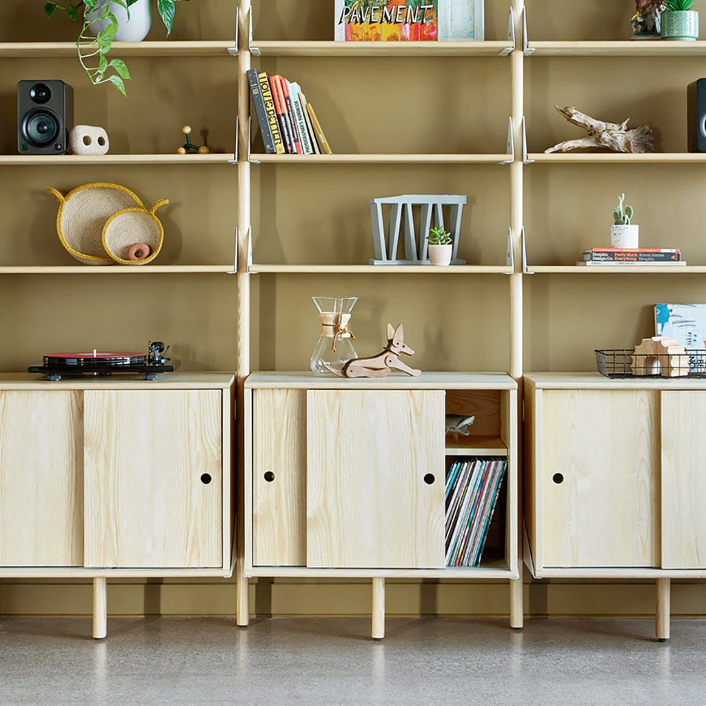 Branch Storage Unit Add - On Modular Cabinet Extension for Shelving System - Sage InteriorsGusStorage Unit