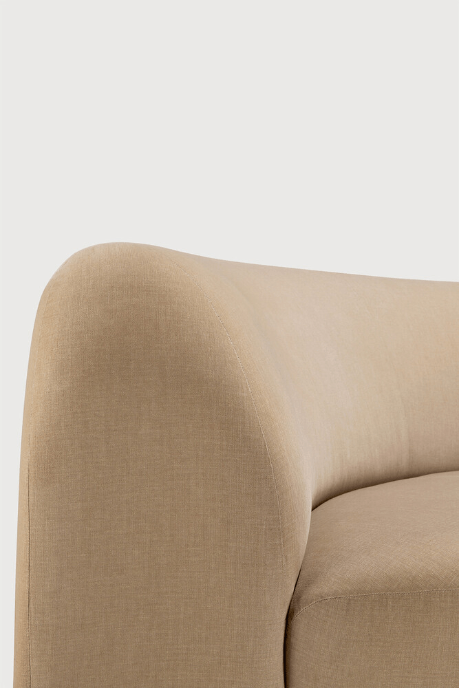 Bulky Modular Sofa Set – Light Sepia Extra - Large Upholstered Sectional - Sage InteriorsEthnicraftSofa