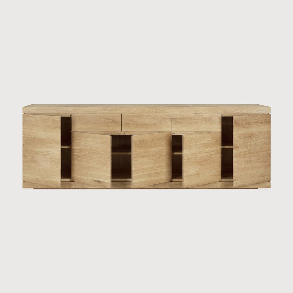Burger Oak Sideboard – Modular Solid Wood Storage Cabinet by Sage Interiors - Sage InteriorsEthnicraft