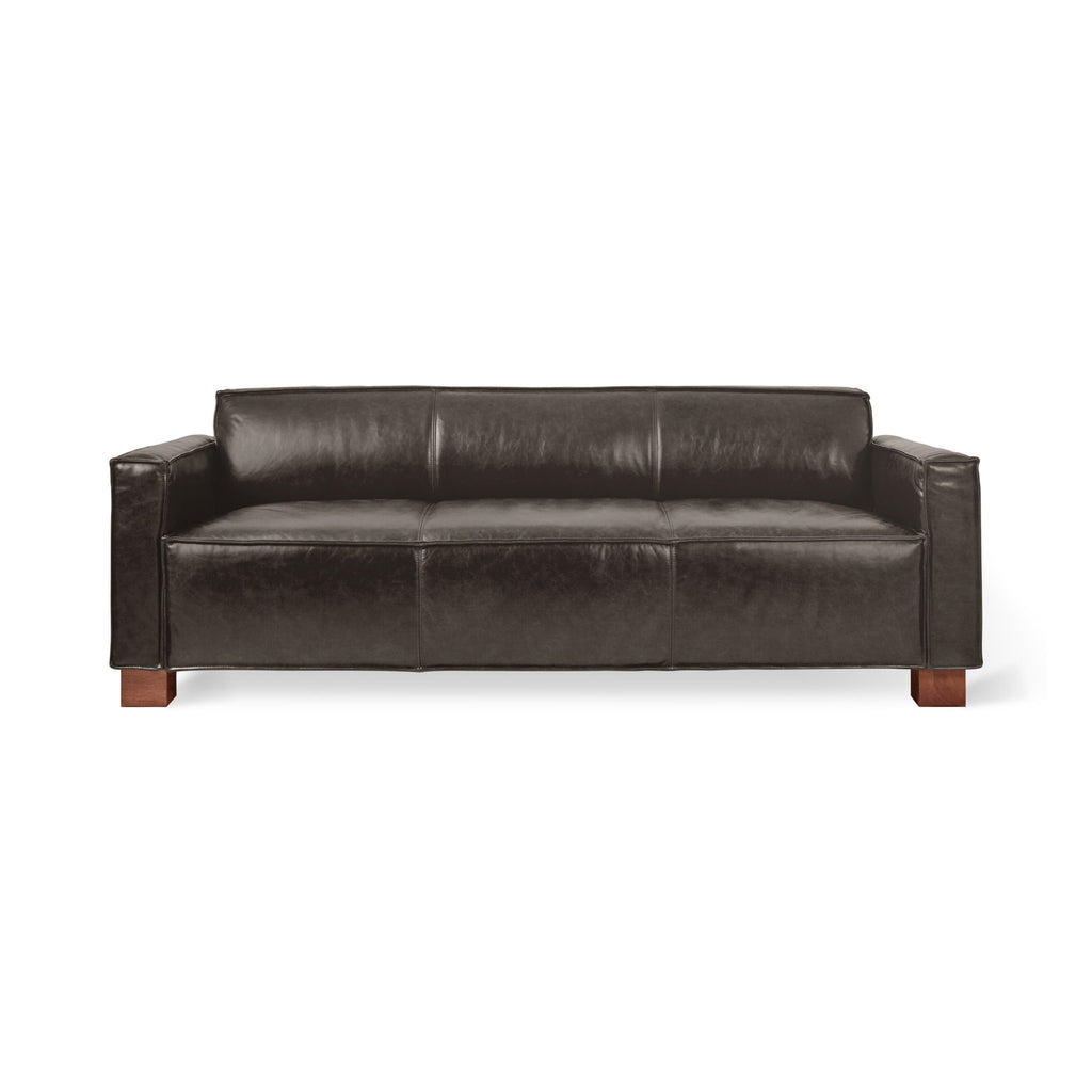 Cabot Sofa – Masculine Modern Leather Sofa with French Seams - Sage InteriorsSage InteriorsSofas