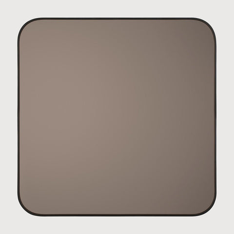Camber Wall Mirror Bronze Finish with Walnut Corners Sage Interiors - Sage InteriorsEthnicraftMirror