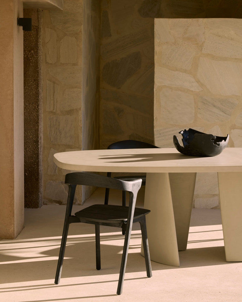 Canyon Outdoor Dining Table – Solid Teak Statement Table by Sage Interiors - Sage InteriorsEthnicraftOutdoor Table