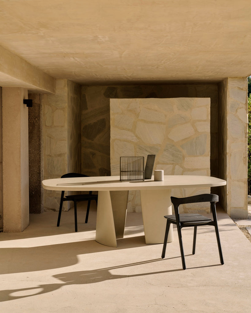 Canyon Outdoor Dining Table – Solid Teak Statement Table by Sage Interiors - Sage InteriorsEthnicraftOutdoor Table