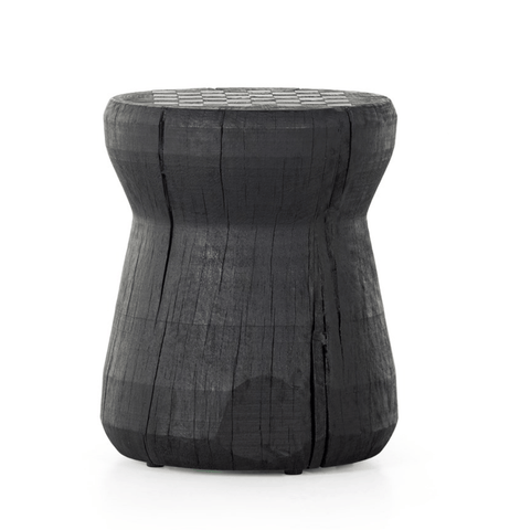 Carbonized black chess table - Sage InteriorsFH
