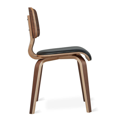 Cardinal Chair – Bent Plywood Design with Leather Seat - Sage InteriorsSage InteriorsCardinal Chair