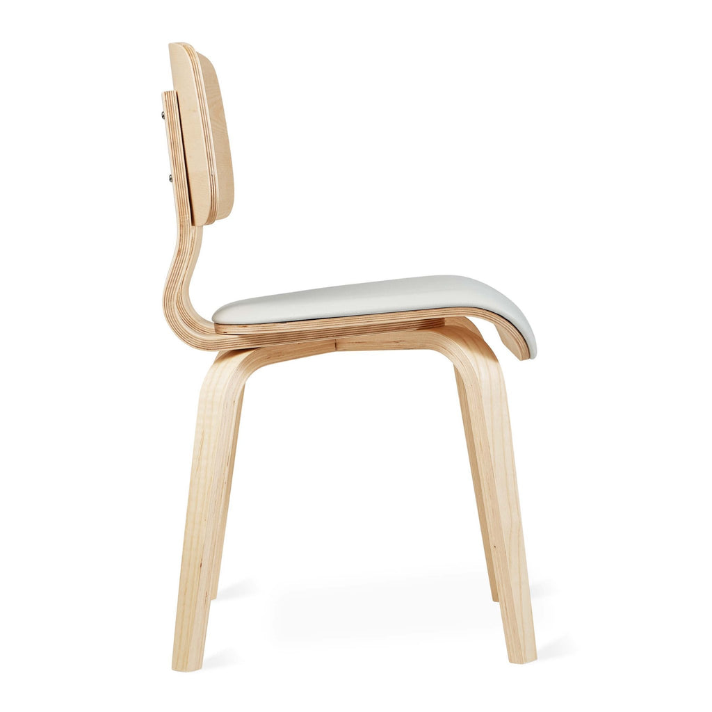 Cardinal Chair – Bent Plywood Design with Leather Seat - Sage InteriorsSage InteriorsCardinal Chair