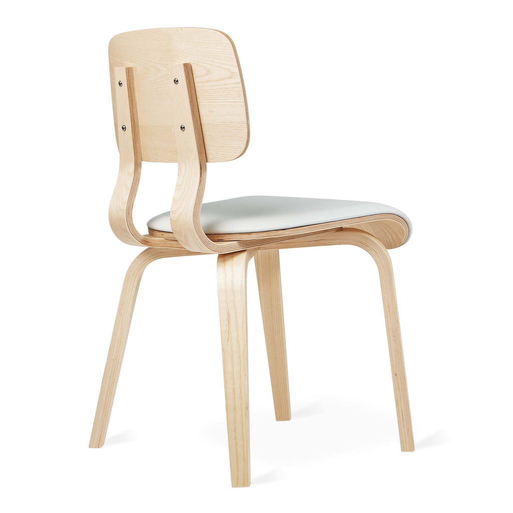Cardinal Chair – Bent Plywood Design with Leather Seat - Sage InteriorsSage InteriorsCardinal Chair