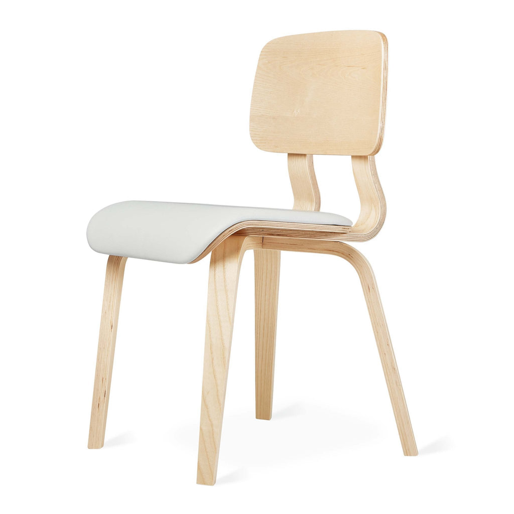Cardinal Chair – Bent Plywood Design with Leather Seat - Sage InteriorsSage InteriorsCardinal Chair