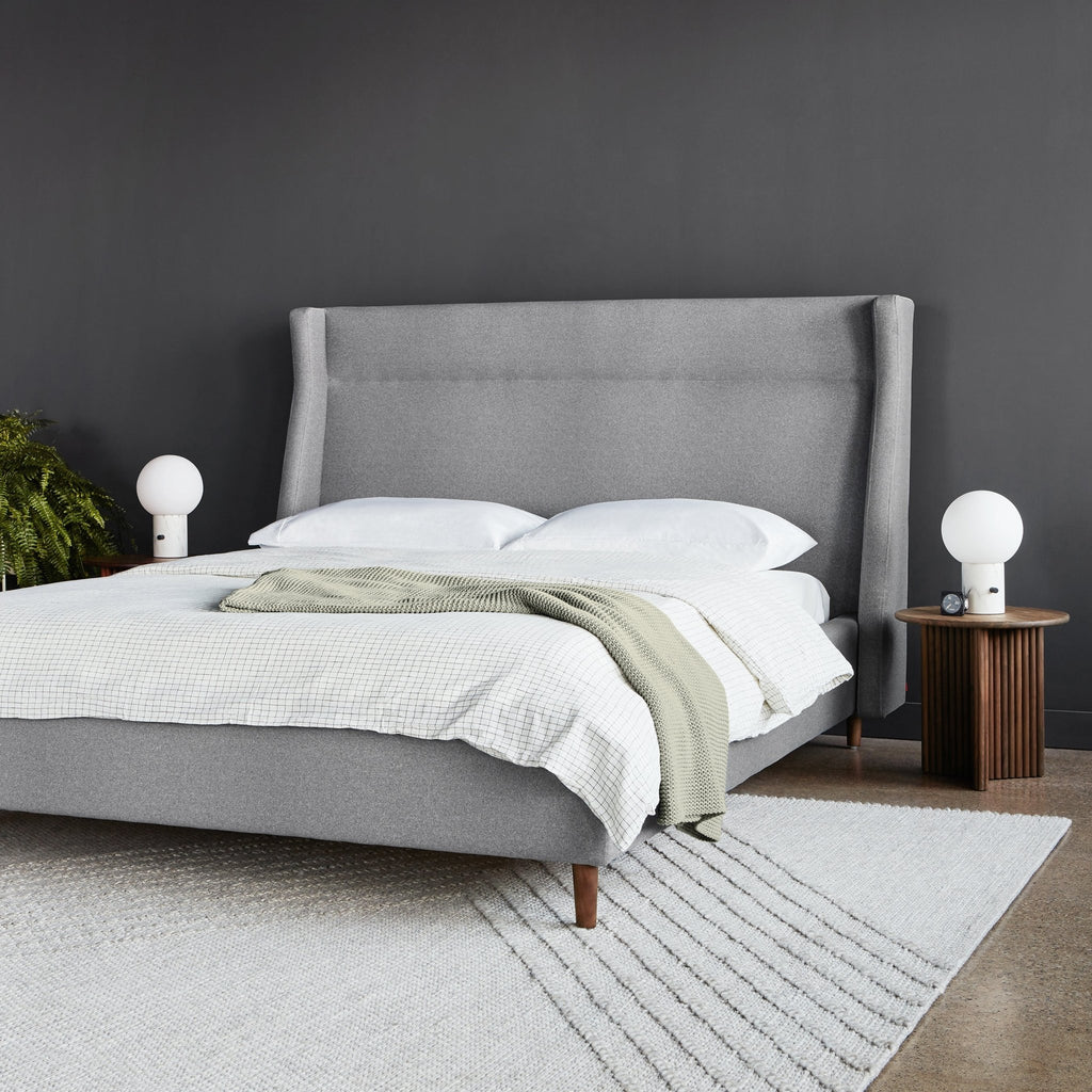 Carmichael Bed by Gus Modern – Upholstered Platform Bed with FSC Wood Frame - Sage InteriorsSage InteriorsBeds & Bed Frames