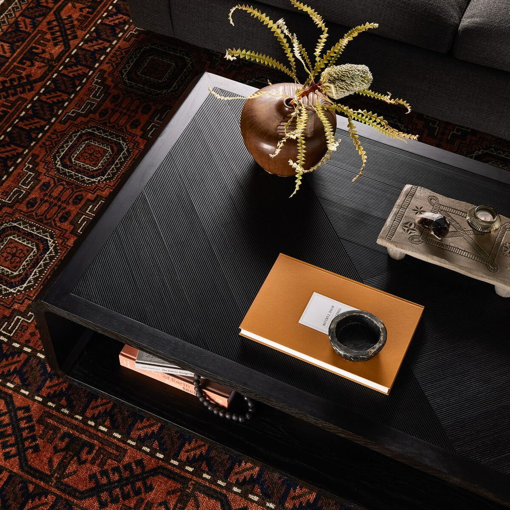 Caspian Coffee Table Black Ash - Sage InteriorsFHCoffeeTable
