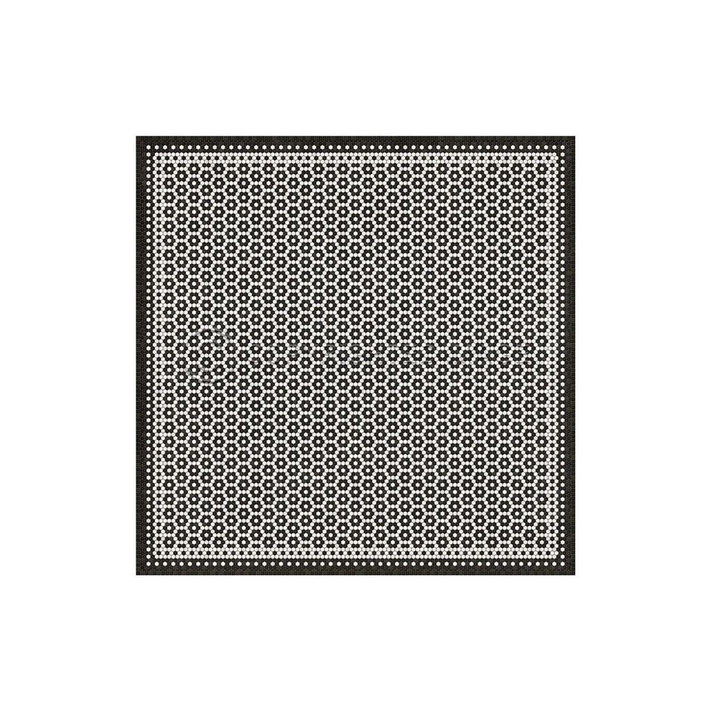 Catherine Street Vintage Vinyl Floorcloth - Sage InteriorsSpicher and Co