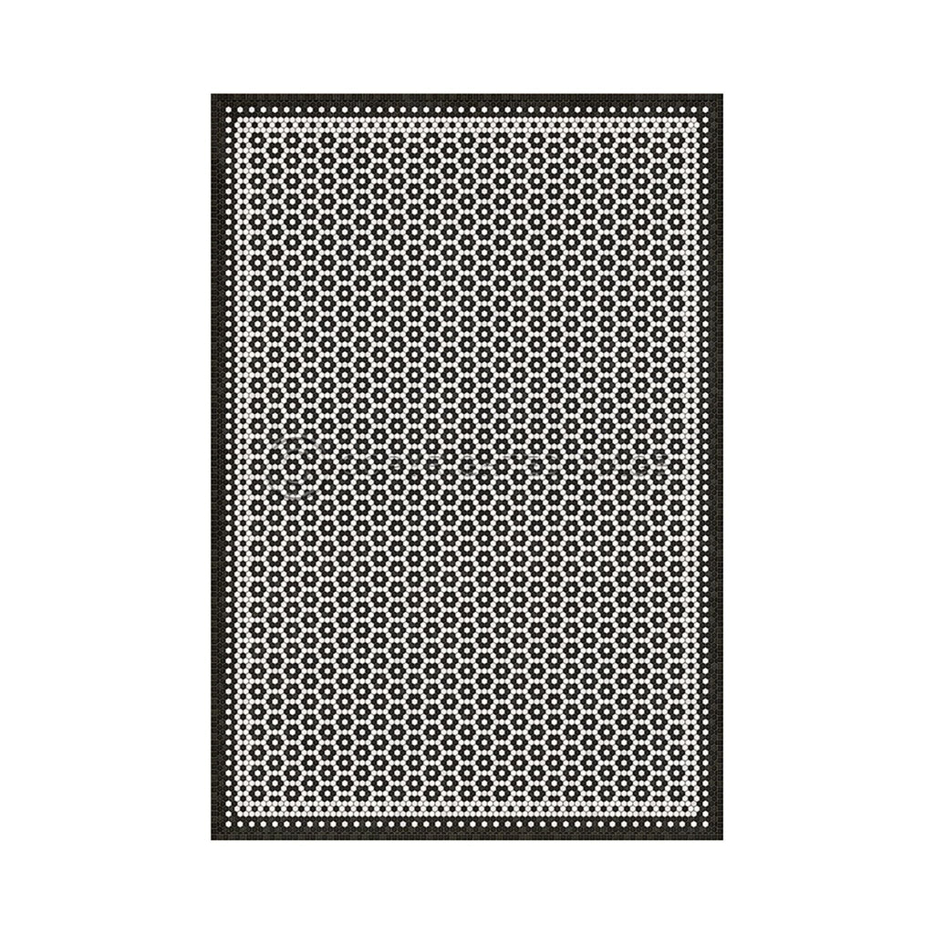Catherine Street Vintage Vinyl Floorcloth - Sage InteriorsSpicher and Co