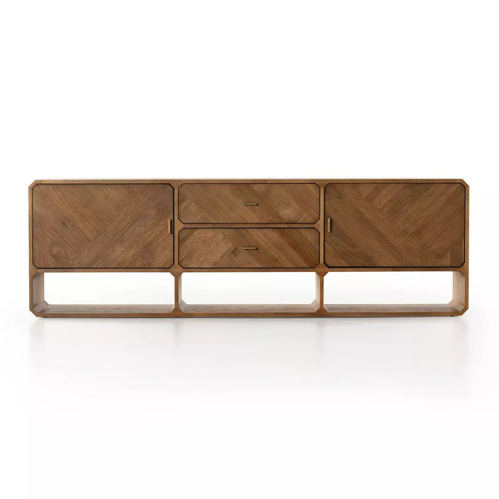Channel the 70s Media Console - Sage InteriorsFour HandsMedia Stand