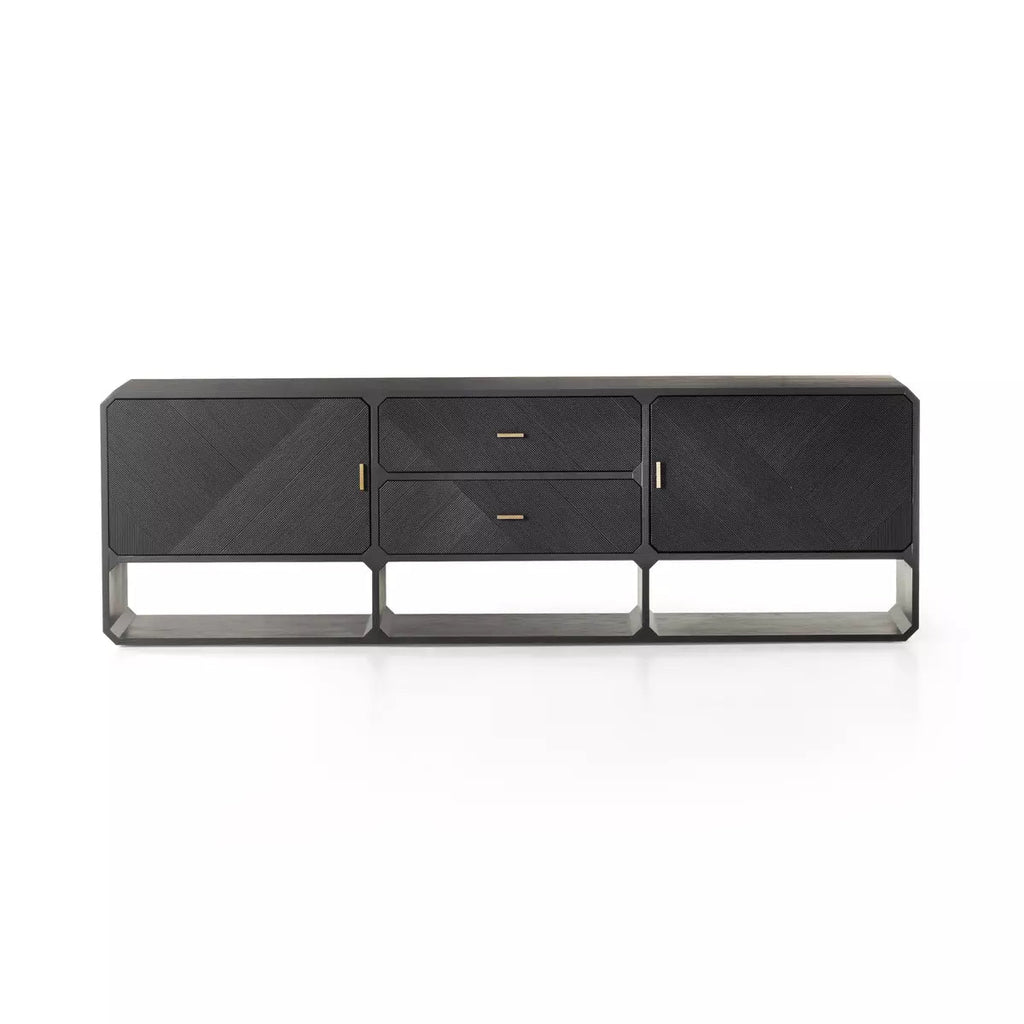 Channel the 70s Media Console - Sage InteriorsFour HandsMedia Stand