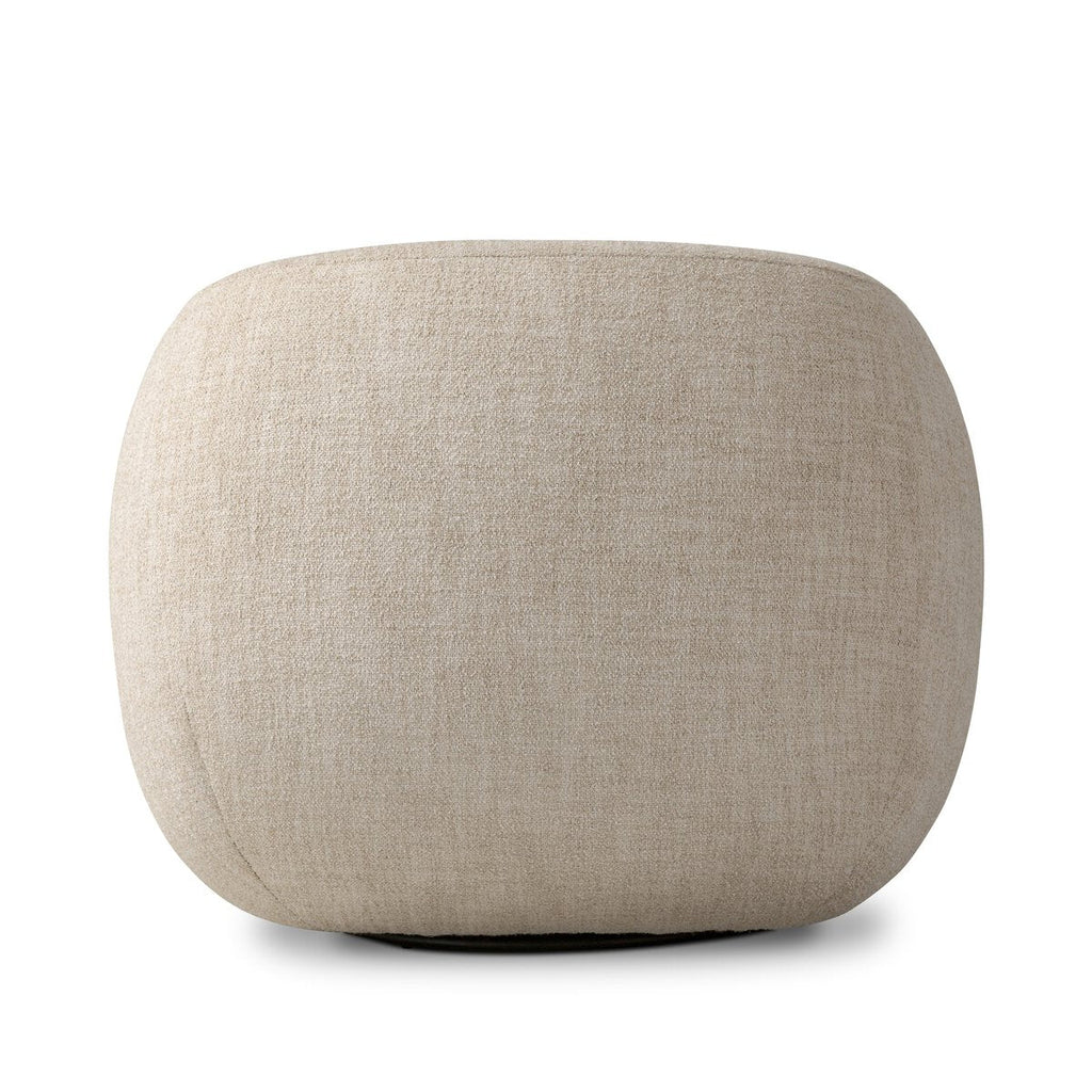Clean Curved Swivel Chair - Sage InteriorsFour HandsAccent Chair