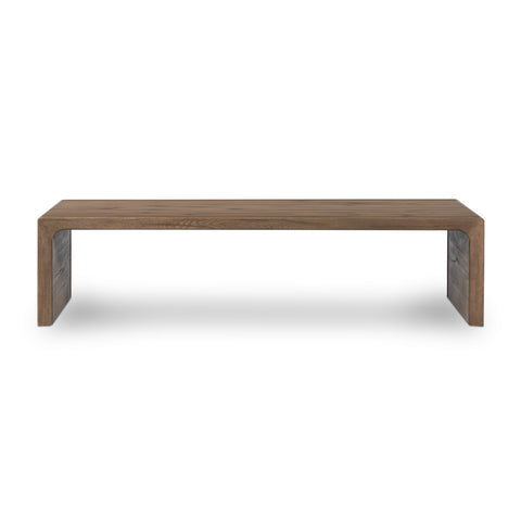 Sasson Coffee Table, Rustic Grey Oak