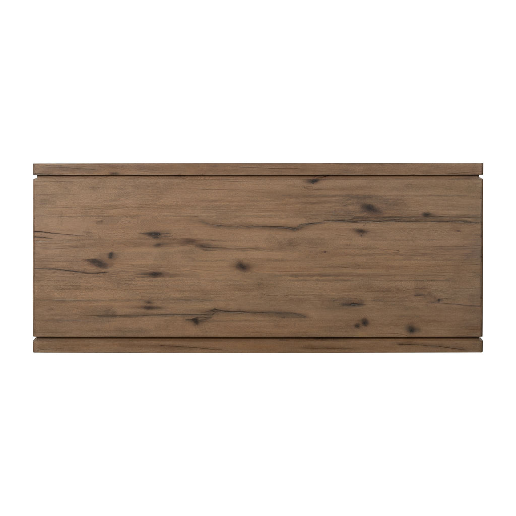 Sasson Coffee Table, Rustic Grey Oak