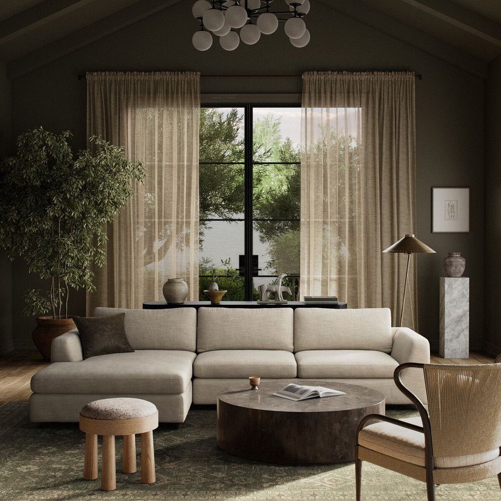 Colt 2 - Piece Sectional Sofa in Crypton® Performance Fabric – Modern Living Room Seating - Sage InteriorsFour Hands2 - Piece Sectional Sofa