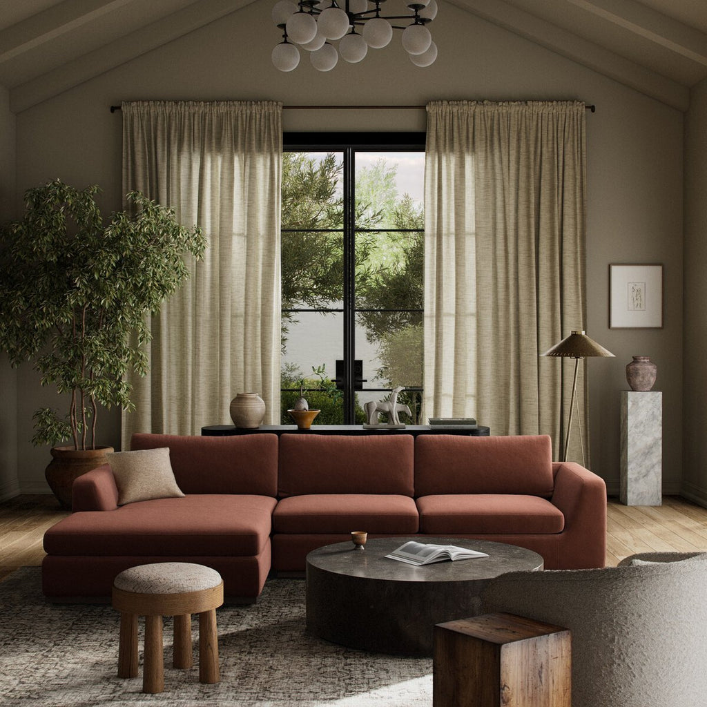 Colt 2 - Piece Sectional Sofa in Crypton® Performance Fabric – Modern Living Room Seating - Sage InteriorsFour Hands2 - Piece Sectional Sofa