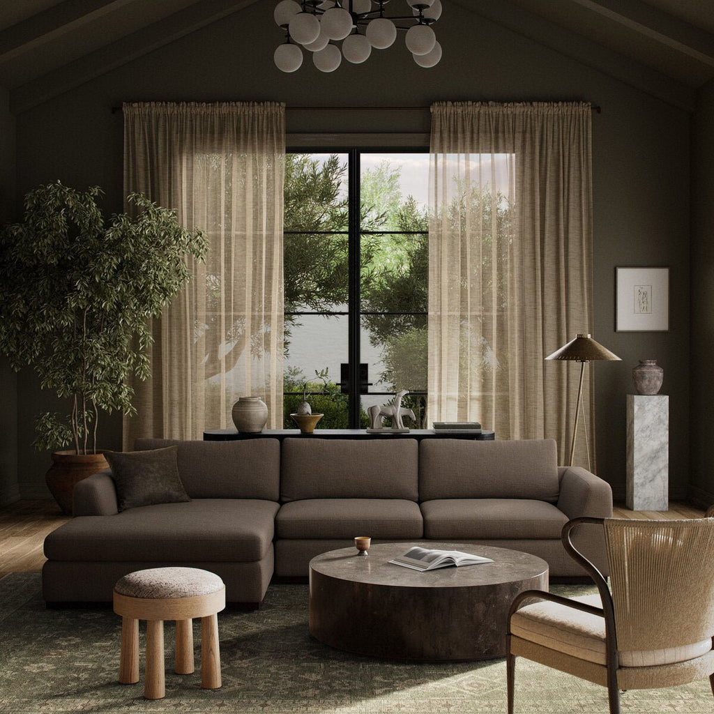 Colt 2 - Piece Sectional Sofa in Crypton® Performance Fabric – Modern Living Room Seating - Sage InteriorsFour Hands2 - Piece Sectional Sofa