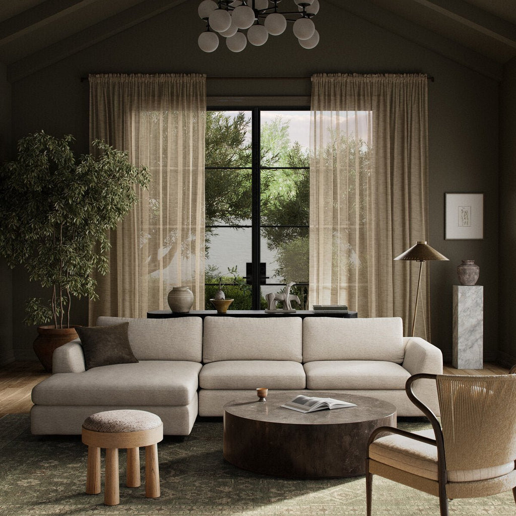 Colt 2 - Piece Sectional Sofa in Crypton® Performance Fabric – Modern Living Room Seating - Sage InteriorsFour Hands2 - Piece Sectional Sofa