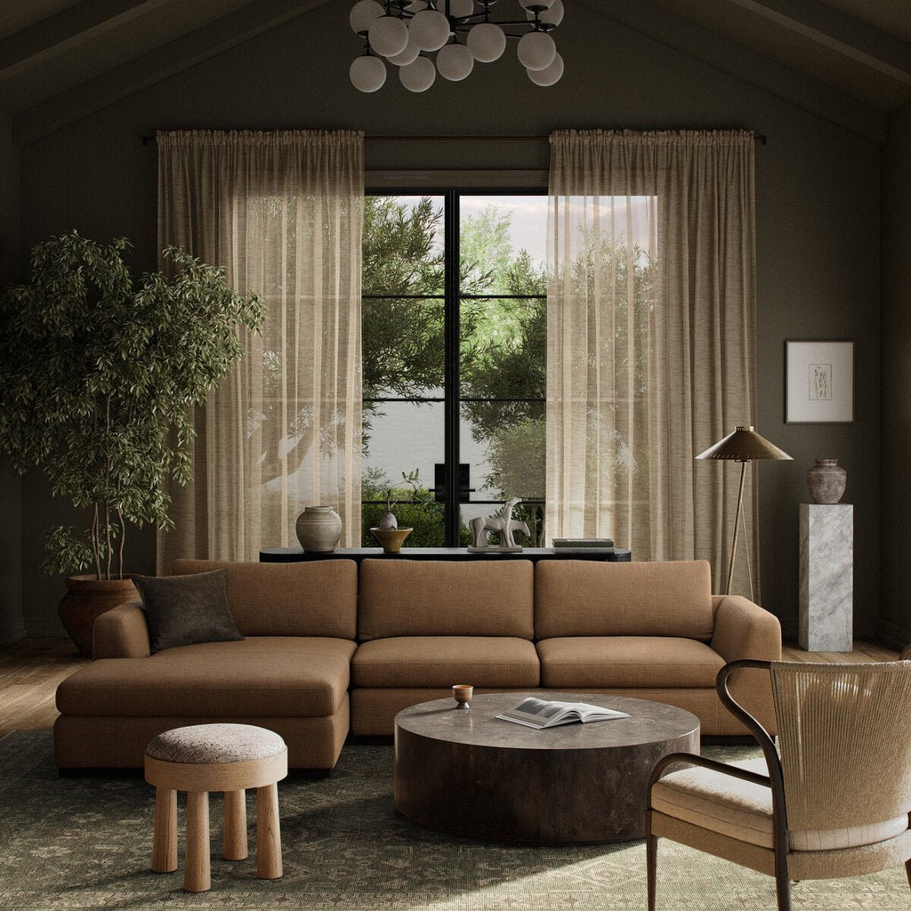 Colt 2 - Piece Sectional Sofa in Crypton® Performance Fabric – Modern Living Room Seating - Sage InteriorsFour Hands2 - Piece Sectional Sofa