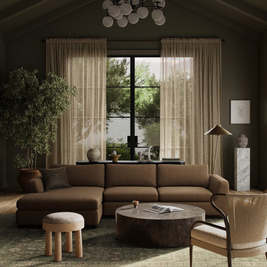 Colt 2 - Piece Sectional Sofa in Crypton® Performance Fabric – Modern Living Room Seating - Sage InteriorsFour Hands2 - Piece Sectional Sofa
