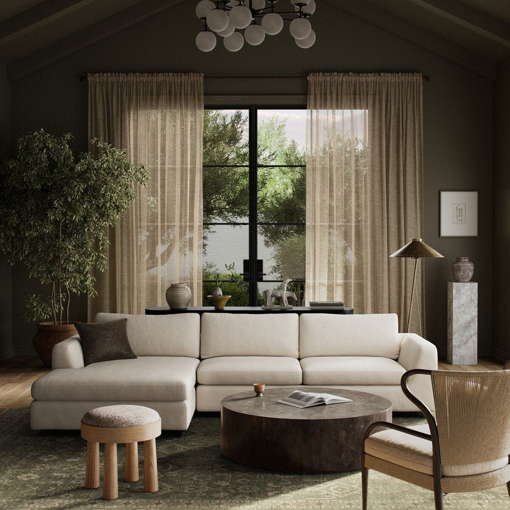 Colt 2 - Piece Sectional Sofa in Crypton® Performance Fabric – Modern Living Room Seating - Sage InteriorsFour Hands2 - Piece Sectional Sofa