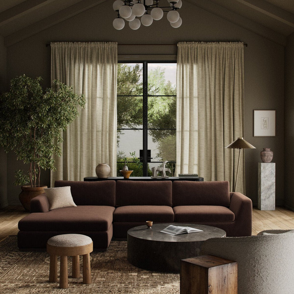Colt 2 - Piece Sectional Sofa in Crypton® Performance Fabric – Modern Living Room Seating - Sage InteriorsFour Hands2 - Piece Sectional Sofa