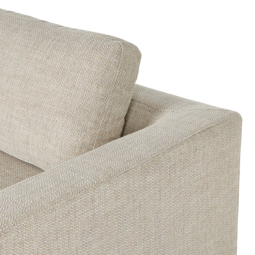 Colt 3 - Piece Sectional + Ottoman – L - Shaped Seating for 6 - Sage InteriorsSage Interiors