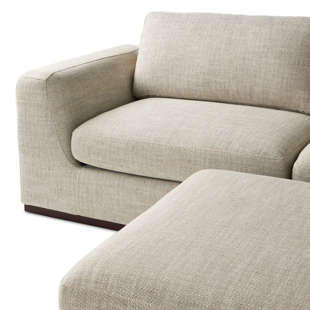 Colt 3 - Piece Sectional + Ottoman – L - Shaped Seating for 6 - Sage InteriorsSage Interiors