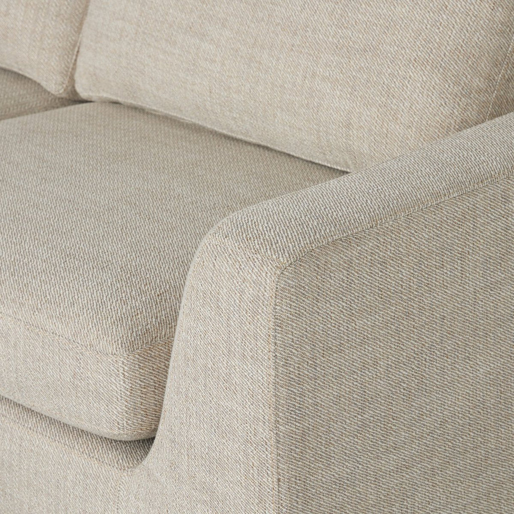 Colt 3 - Piece Sectional + Ottoman – L - Shaped Seating for 6 - Sage InteriorsSage Interiors
