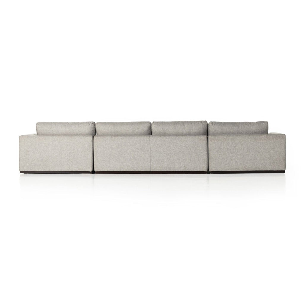 Colt 3 - Piece U - Sectional Sofa – Modular, Aldred Silver & Aged Sienna - Sage InteriorsFour Hands3 - Piece U Sectional Sofa