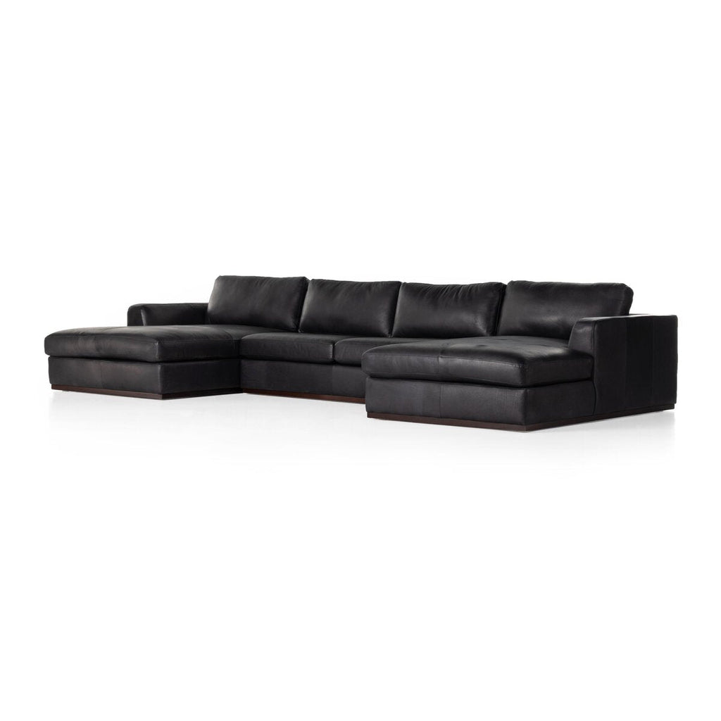 Colt 3 - Piece U - Sectional Sofa – Modular, Aldred Silver & Aged Sienna - Sage InteriorsFour Hands3 - Piece U Sectional Sofa