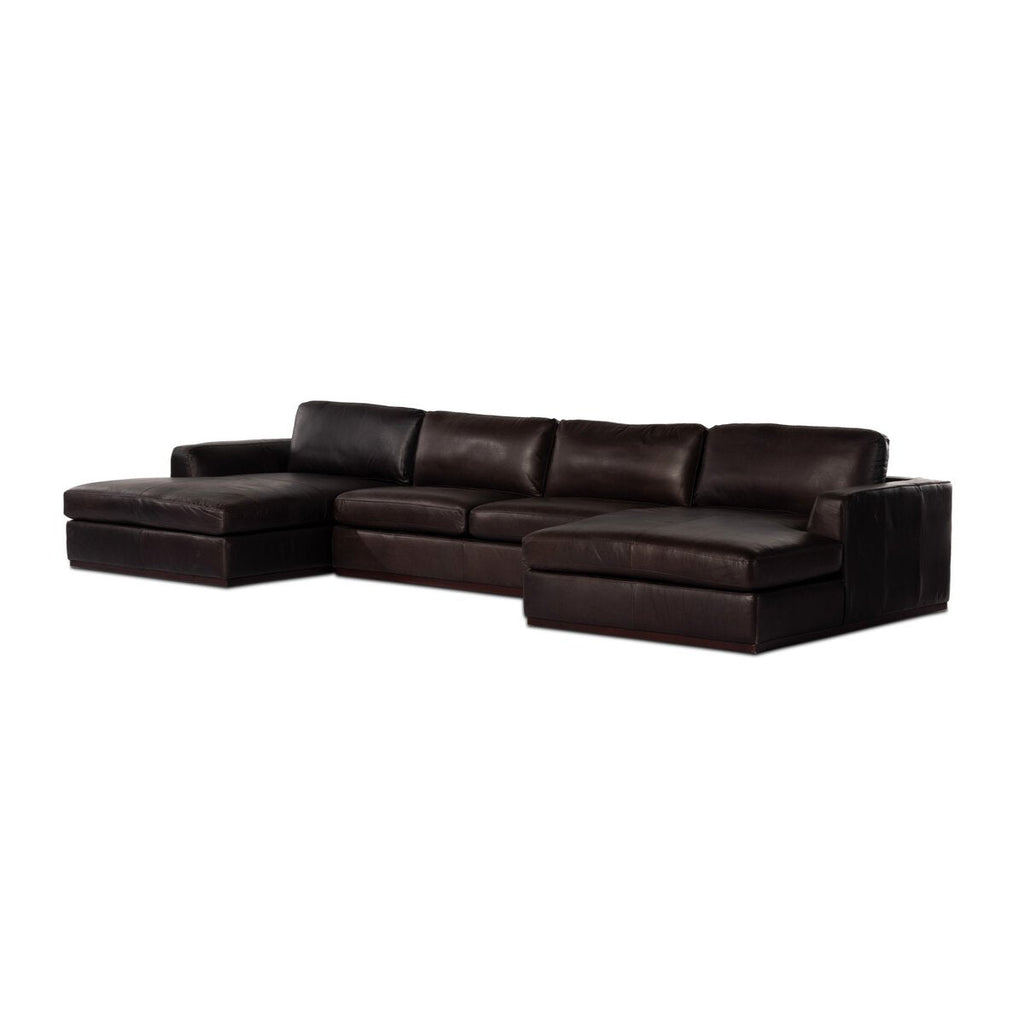 Colt 3 - Piece U - Sectional Sofa – Modular, Aldred Silver & Aged Sienna - Sage InteriorsFour Hands3 - Piece U Sectional Sofa