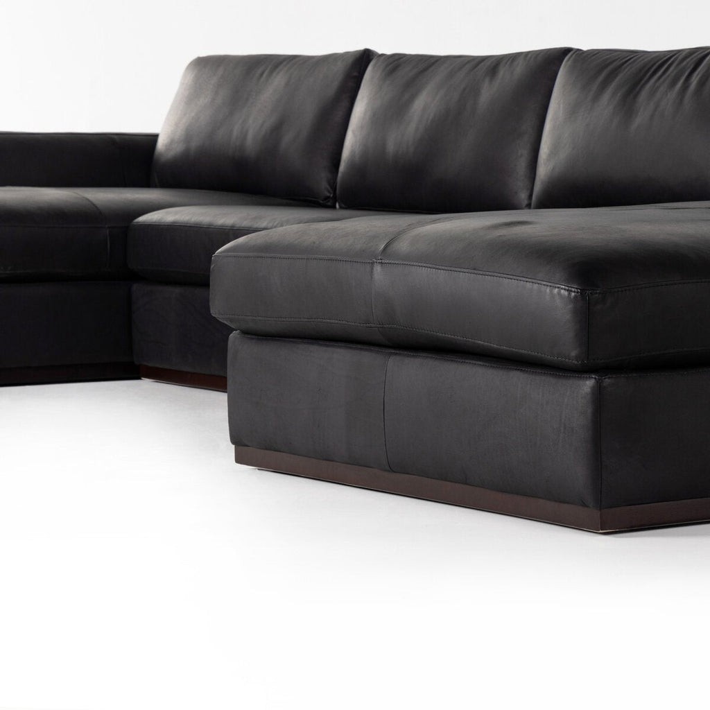 Colt 3 - Piece U - Sectional Sofa – Modular, Aldred Silver & Aged Sienna - Sage InteriorsFour Hands3 - Piece U Sectional Sofa