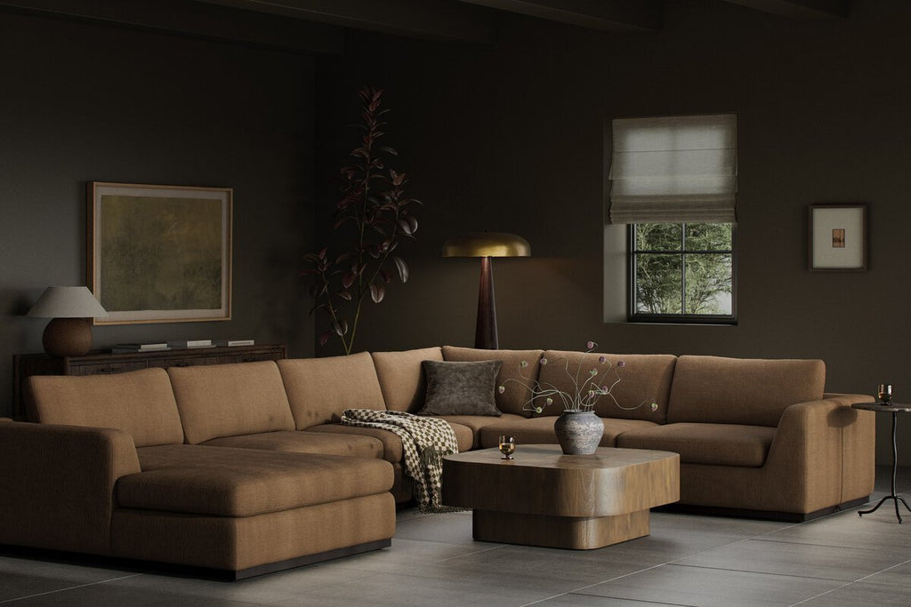 Colt 4 - Piece Sectional Sofa – Modular L - Shaped with Chaise - Sage InteriorsFour Hands4 - Piece Sectional Sofa