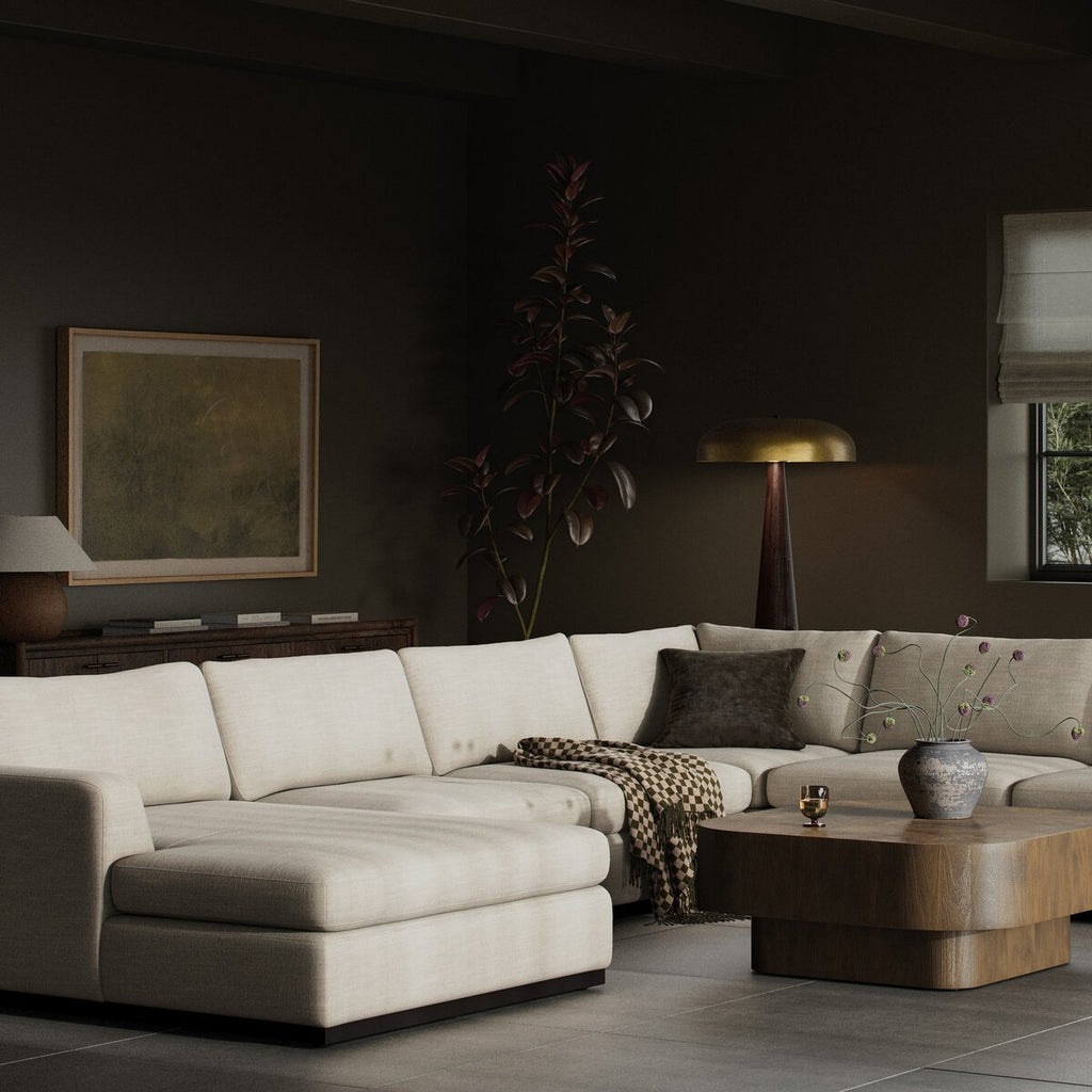 Colt 4 - Piece Sectional Sofa – Modular L - Shaped with Chaise - Sage InteriorsFour Hands4 - Piece Sectional Sofa