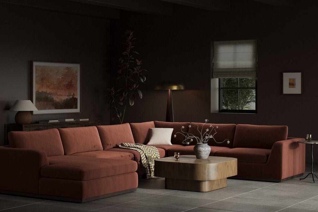 Colt 4 - Piece Sectional Sofa – Modular L - Shaped with Chaise - Sage InteriorsFour Hands4 - Piece Sectional Sofa