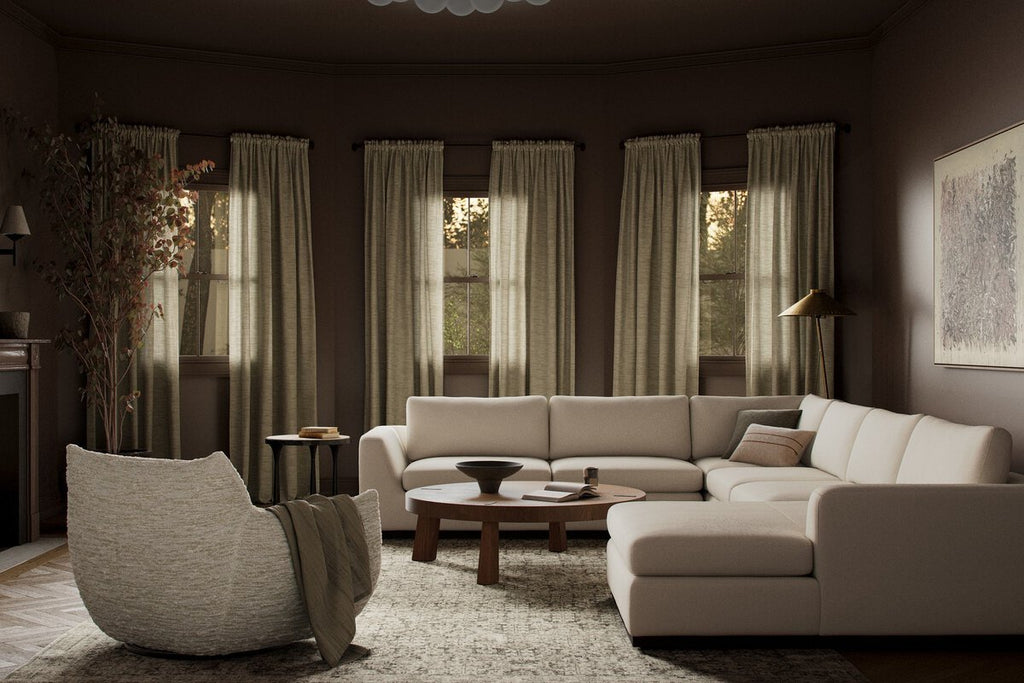 Colt 4 - Piece Sectional Sofa – Modular L - Shaped with Chaise - Sage InteriorsFour Hands4 - Piece Sectional Sofa