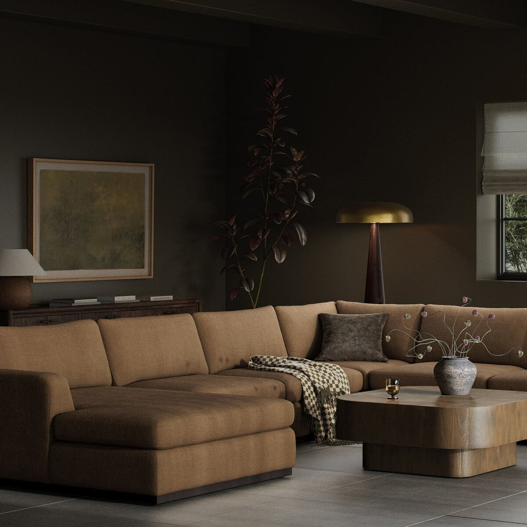 Colt 4 - Piece Sectional Sofa – Modular L - Shaped with Chaise - Sage InteriorsFour Hands4 - Piece Sectional Sofa