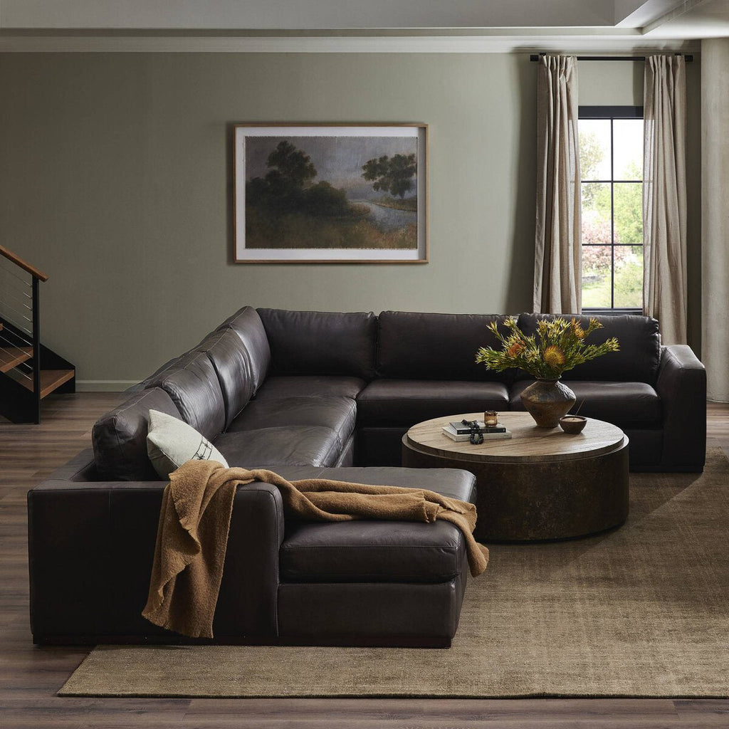 Colt 4 - Piece Sectional Sofa – Modular L - Shaped with Chaise - Sage InteriorsFour Hands4 - Piece Sectional Sofa