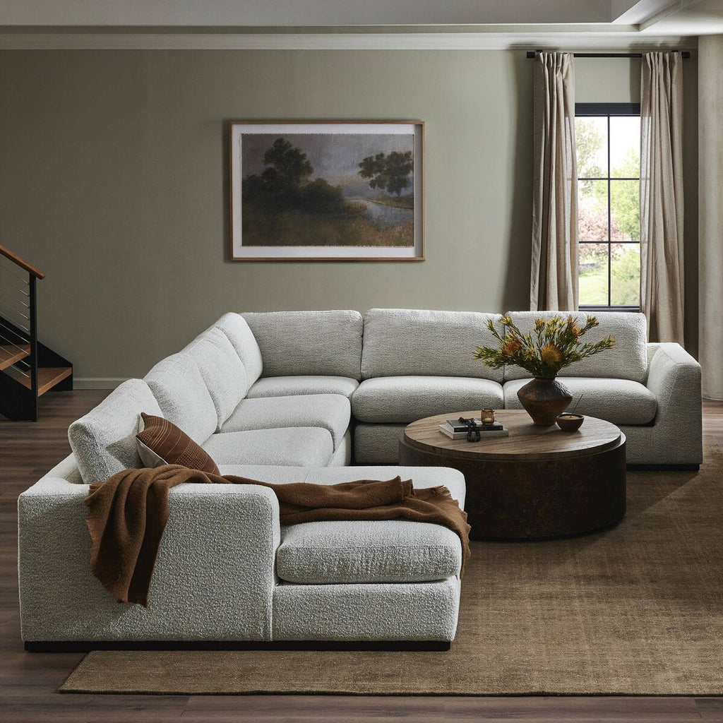 Colt 4 - Piece Sectional Sofa – Modular L - Shaped with Chaise - Sage InteriorsFour Hands4 - Piece Sectional Sofa