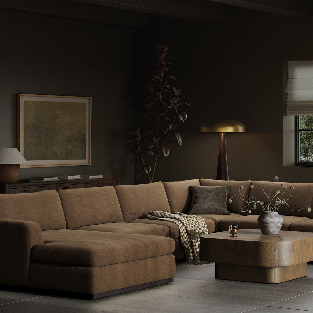 Colt 4 - Piece Sectional Sofa – Modular L - Shaped with Chaise - Sage InteriorsFour Hands4 - Piece Sectional Sofa