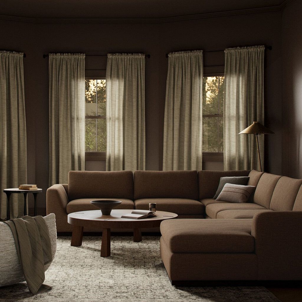 Colt 4 - Piece Sectional Sofa – Modular L - Shaped with Chaise - Sage InteriorsFour Hands4 - Piece Sectional Sofa