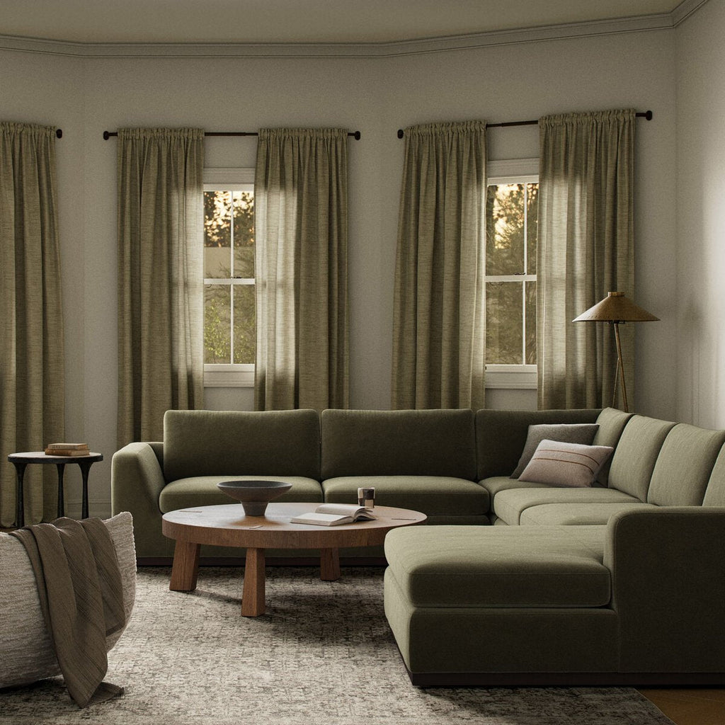 Colt 4 - Piece Sectional Sofa – Modular L - Shaped with Chaise - Sage InteriorsFour Hands4 - Piece Sectional Sofa