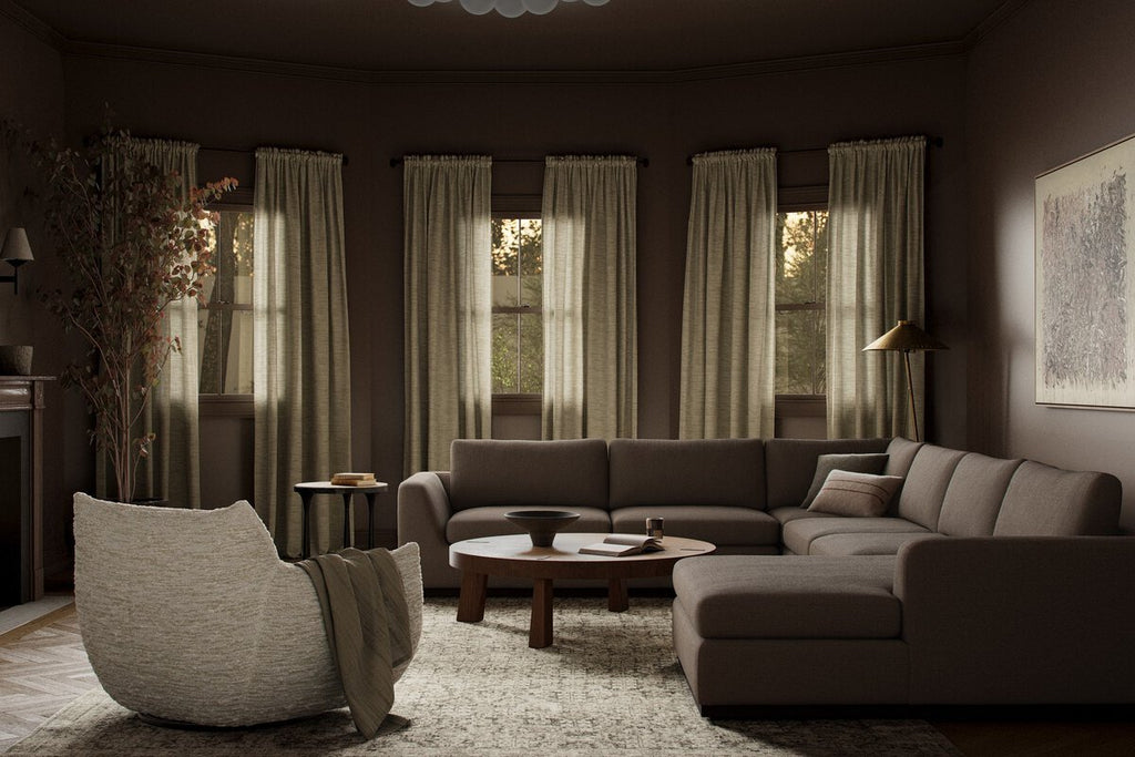 Colt 4 - Piece Sectional Sofa – Modular L - Shaped with Chaise - Sage InteriorsFour Hands4 - Piece Sectional Sofa