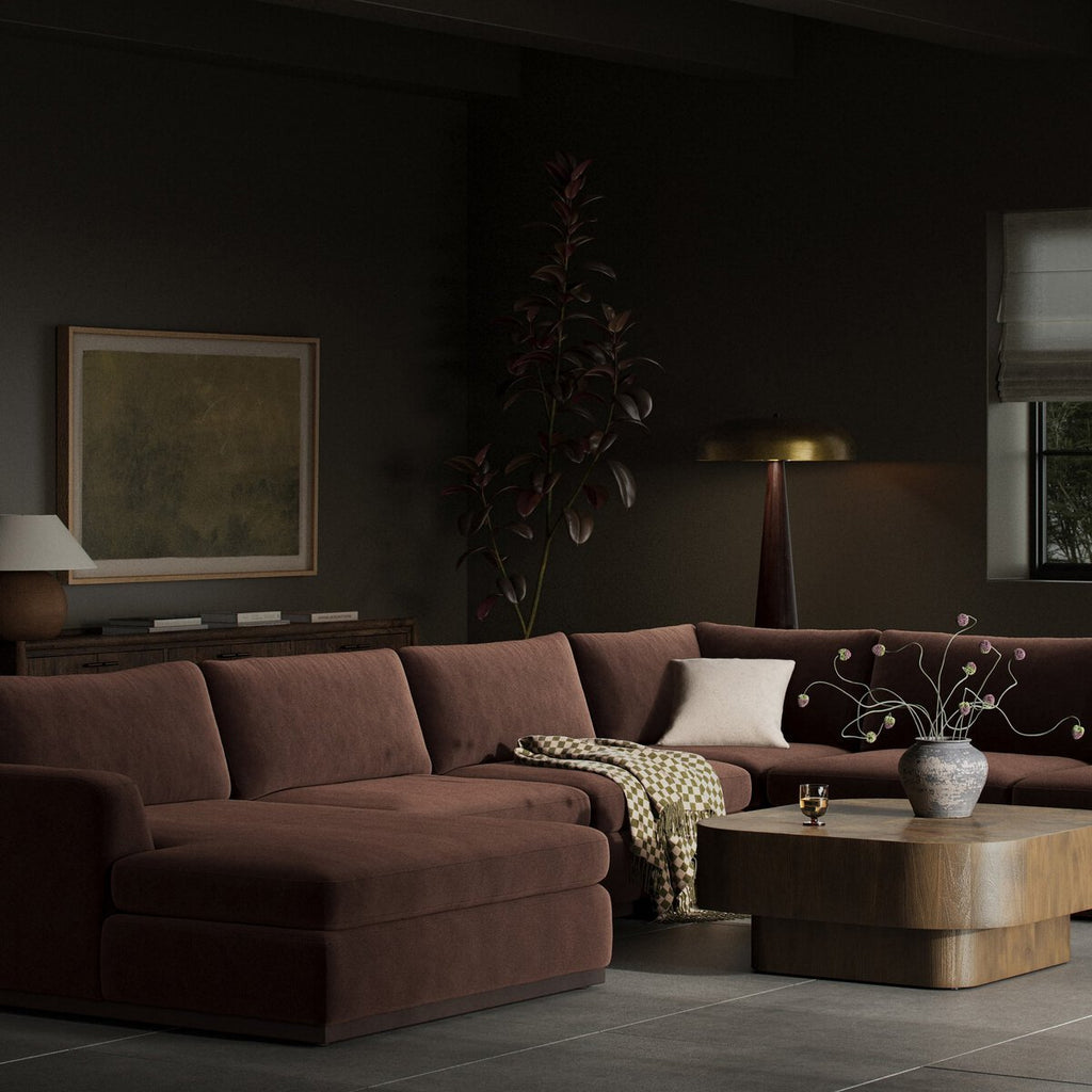Colt 4 - Piece Sectional Sofa – Modular L - Shaped with Chaise - Sage InteriorsFour Hands4 - Piece Sectional Sofa