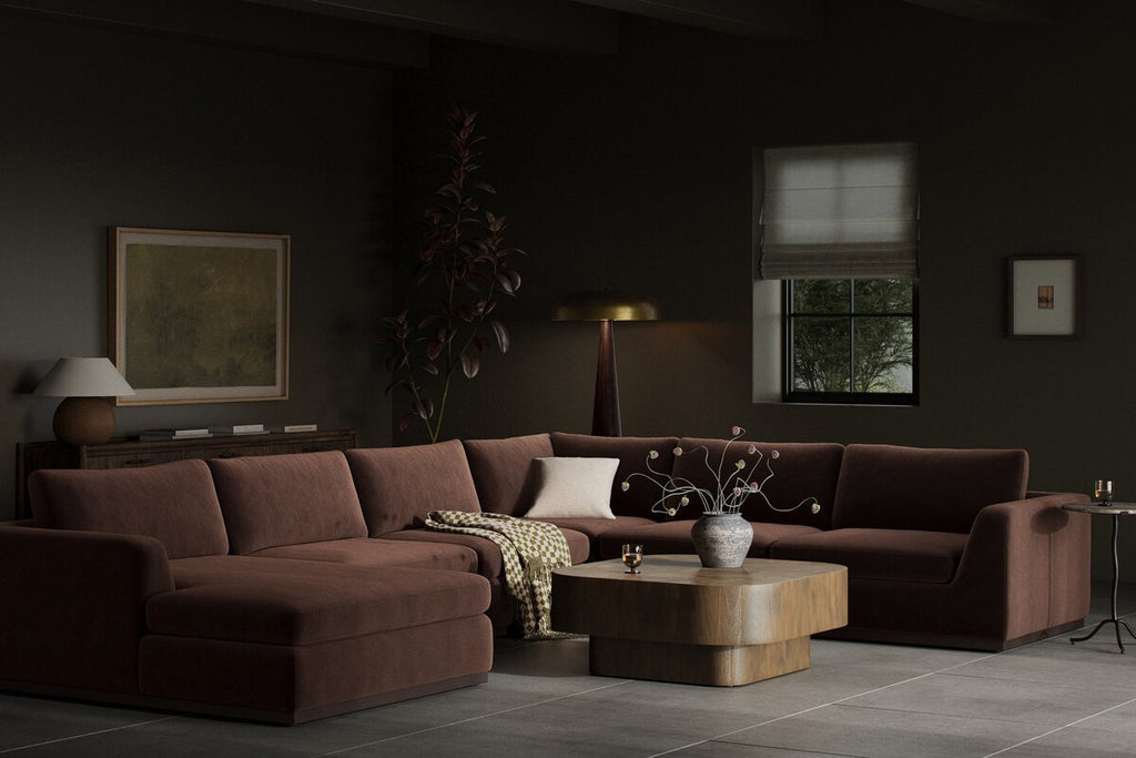 Colt 4 - Piece Sectional Sofa – Modular L - Shaped with Chaise - Sage InteriorsFour Hands4 - Piece Sectional Sofa