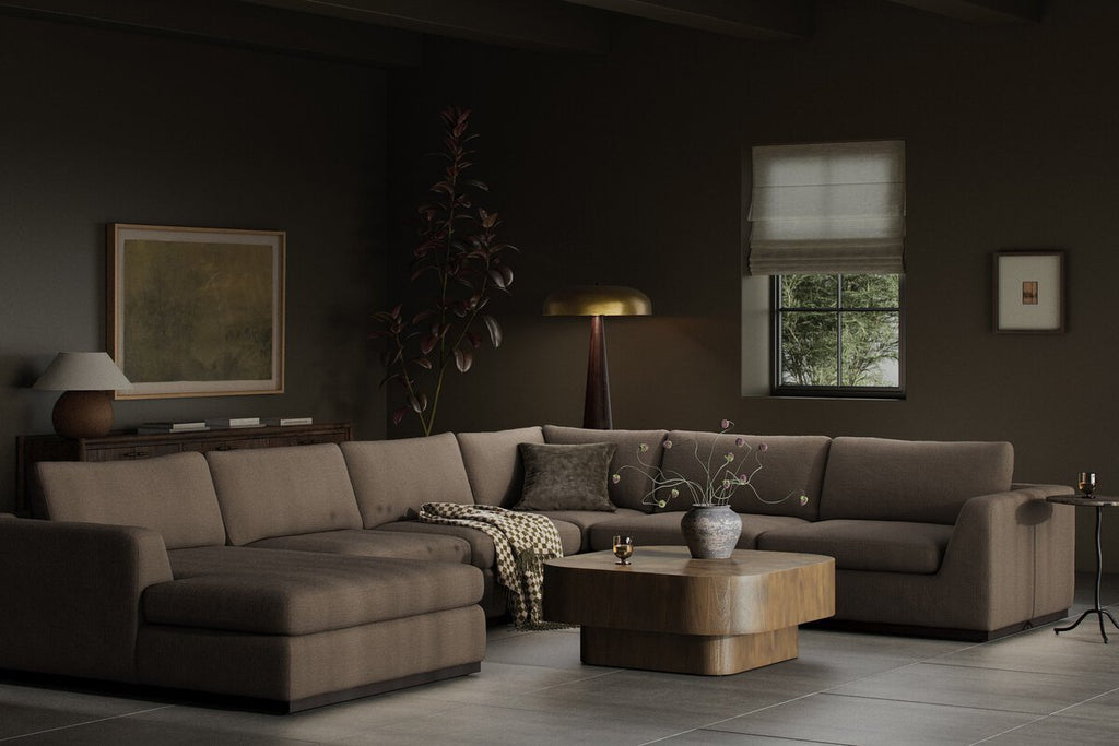 Colt 4 - Piece Sectional Sofa – Modular L - Shaped with Chaise - Sage InteriorsFour Hands4 - Piece Sectional Sofa